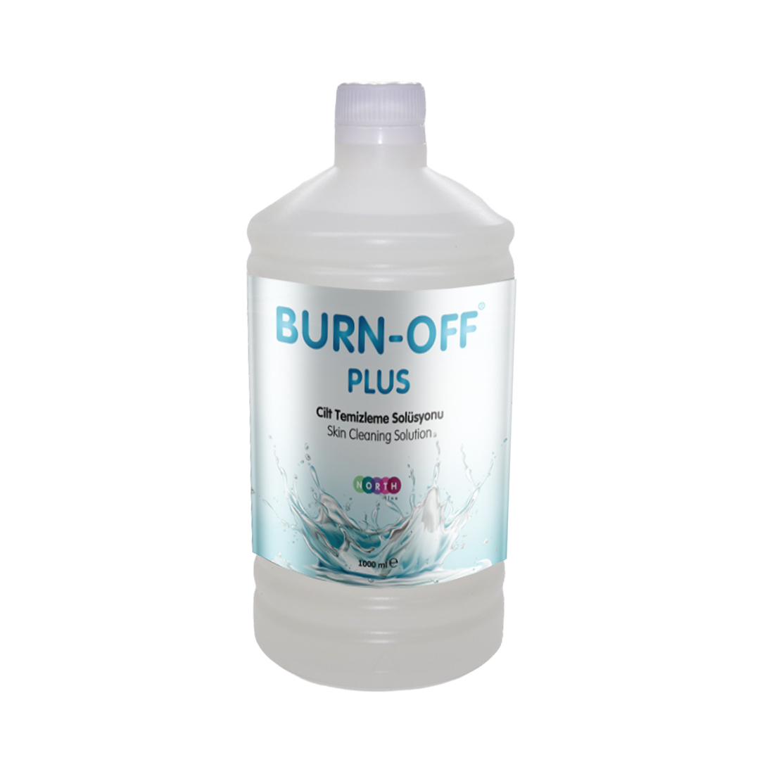 BURN OFF PLUS Cilt Temizleme Solüsyonu 1000 ML